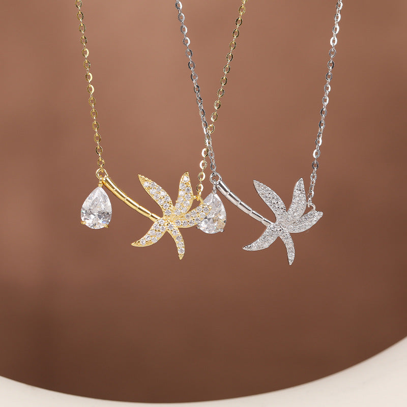 Lönnblads halsband guld